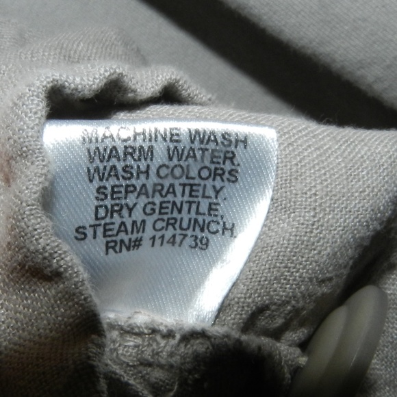 Flax Linen Button Front Hooded Jacket Drawstring Waist - Picture 11 of 12